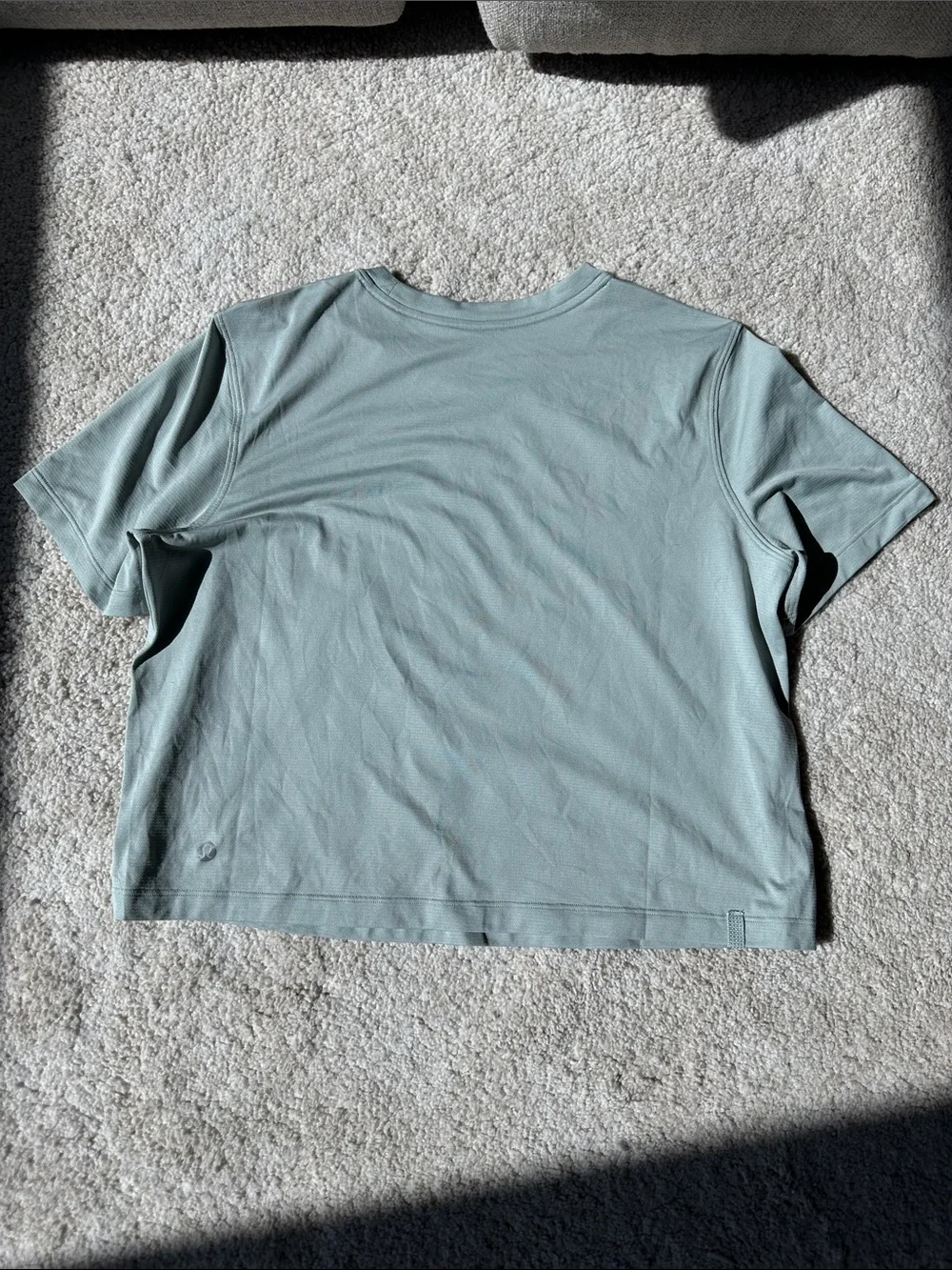lululemon Short Sleeve Crew Tee in Sage - Picture 2 of 3
